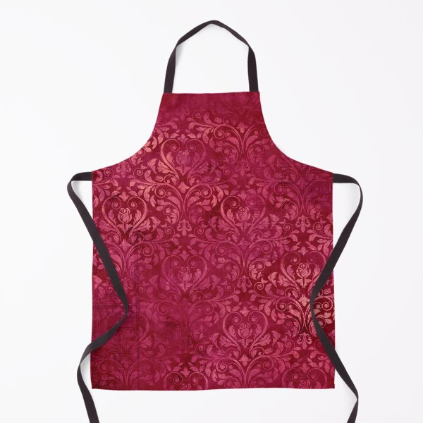 Item preview, Vintage Magenta Gold Damask Grunge Texture Pattern designed and sold by AppareIIndustry.