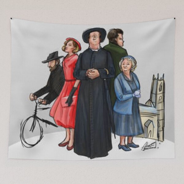 Item preview, Father Brown Artistic Group Picture! designed and sold by BronteDetenbeck.
