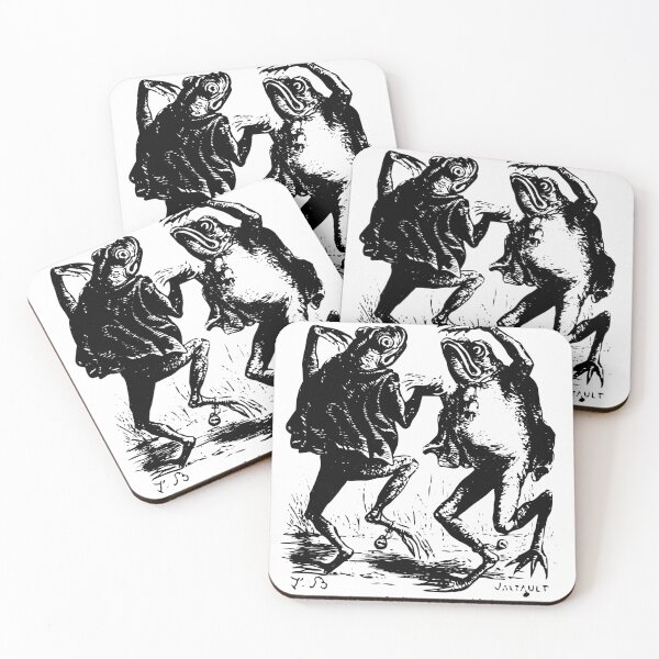 Item preview, Frogs Dancing At The Sabbath designed and sold by HorrorEggs.