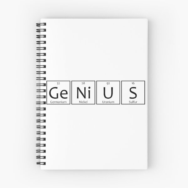 Item preview, Genius Chemical Elements Symbols designed and sold by the-elements.
