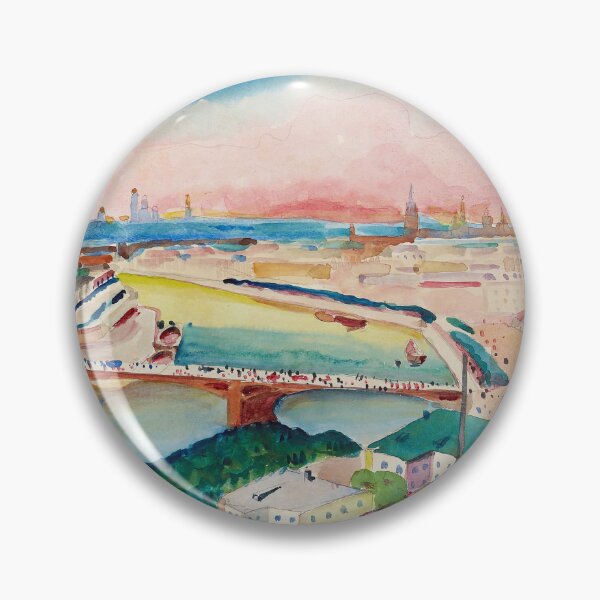 Item preview, Wassily Kandinsky Blick auf Moskau (1915) Classic Design Abstract Decor designed and sold by TeeARTHY.