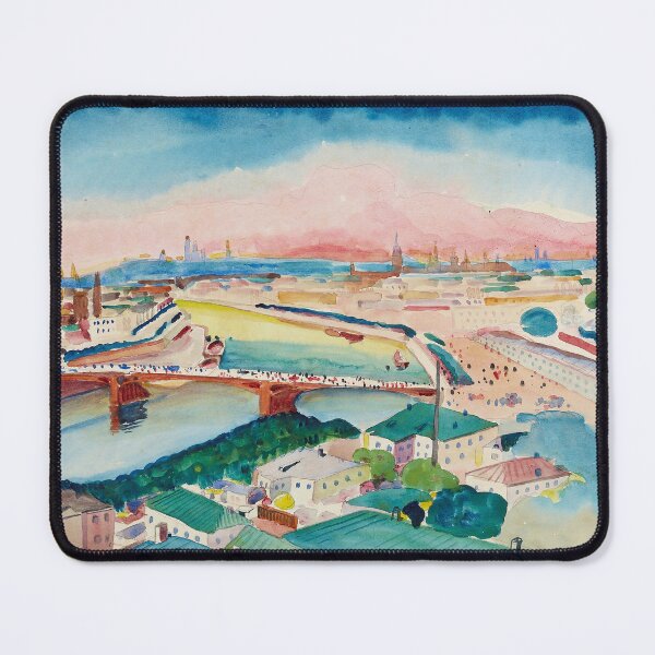 Item preview, Wassily Kandinsky Blick auf Moskau (1915) Classic Design Abstract Decor designed and sold by TeeARTHY.