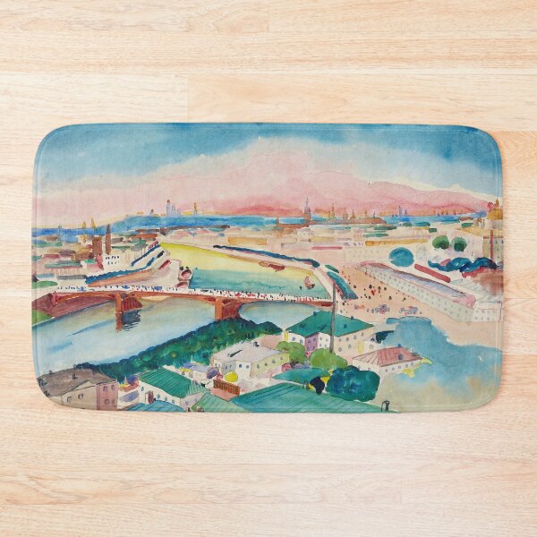 Item preview, Wassily Kandinsky Blick auf Moskau (1915) Classic Design Abstract Decor designed and sold by TeeARTHY.