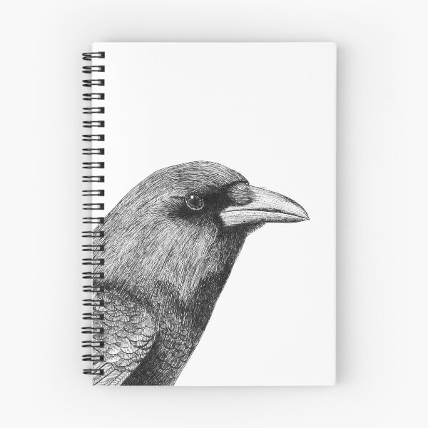 Item preview, Crow portrait designed and sold by Vicky Pratt.