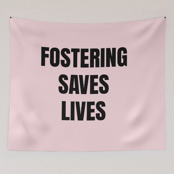 Item preview, Fostering Saves Lives designed and sold by bargaboot.