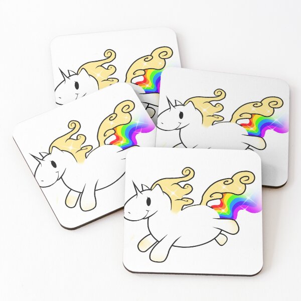 Item preview, beautiful unicorn taking rainbow designed and sold by DoodlesbyHuki.
