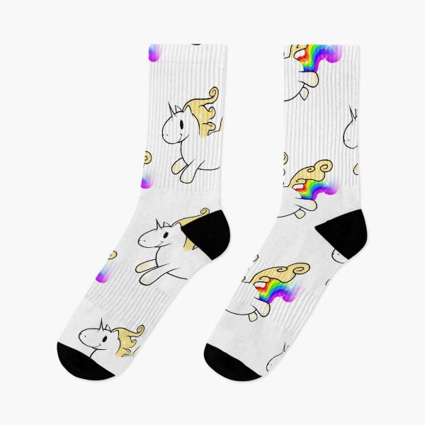Item preview, beautiful unicorn taking rainbow designed and sold by DoodlesbyHuki.