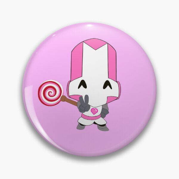 Item preview, Castle Crasher Pink Knight designed and sold by CreativePeach.