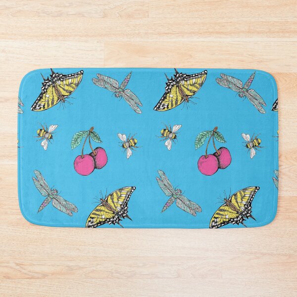 Item preview, Cherries and Butterflies designed and sold by Lisa Kimberly Glickman.
