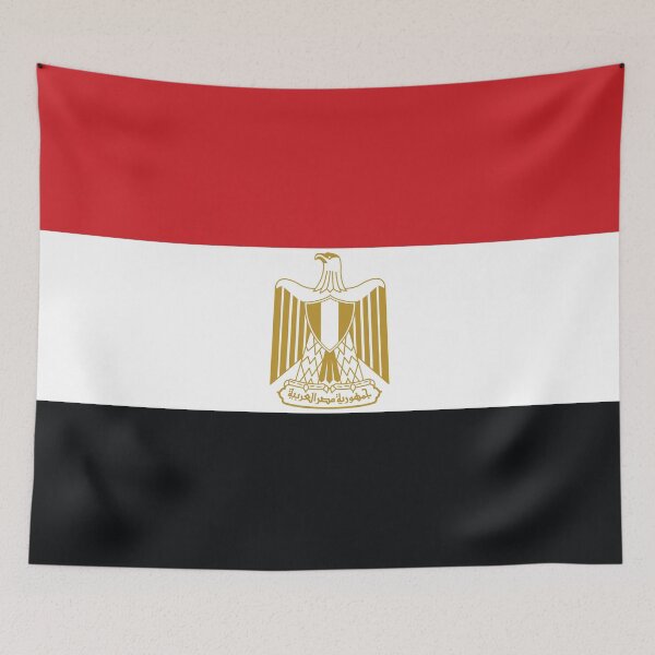 Item preview, Egyptian Flag designed and sold by shirtsonshirts.