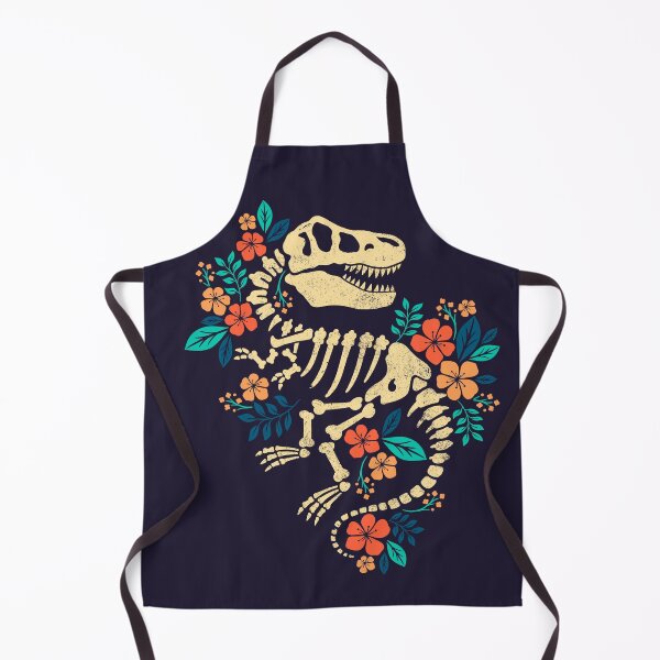 Item preview, flowered dinosaur fossil designed and sold by NemiMakeit.