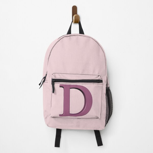 Item preview, The Letter D Dimensional Soft Pink on Pink 5748 designed and sold by Art in My Loft.