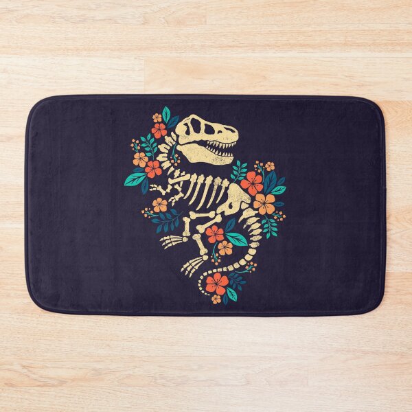 Item preview, flowered dinosaur fossil designed and sold by NemiMakeit.
