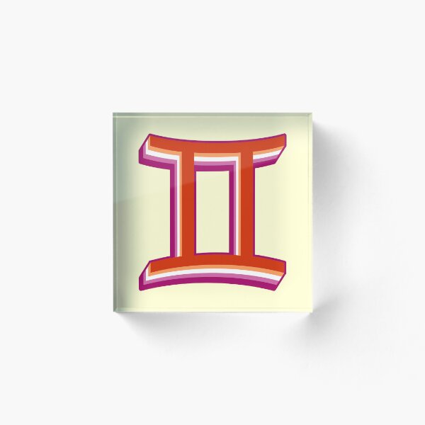 Item preview, orgullo del zodiaco: géminis (lesbiana) designed and sold by vdoes.