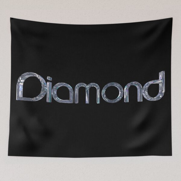 Item preview, Diamond Stylized Text designed and sold by CGShirts.
