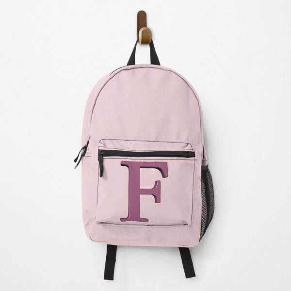 Item preview, The Letter F Dimensional Soft Pink on Pink 5748 designed and sold by Art in My Loft.