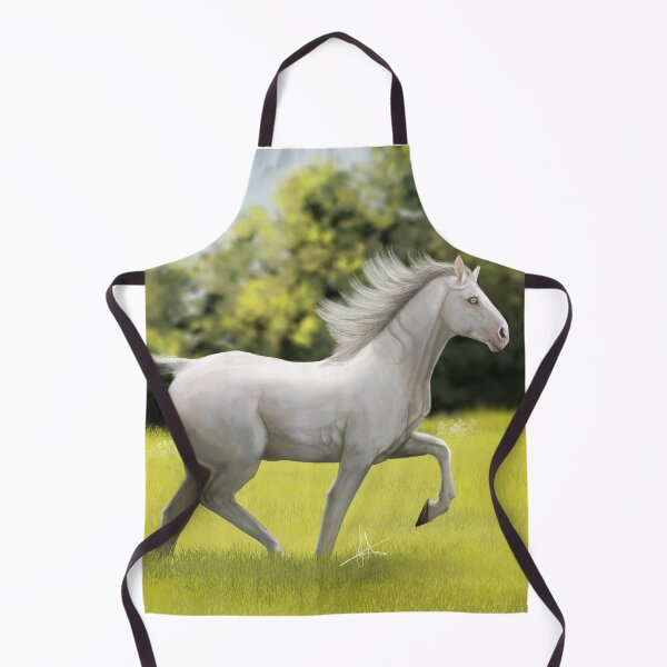 Item preview, cremello horse designed and sold by artsirc.