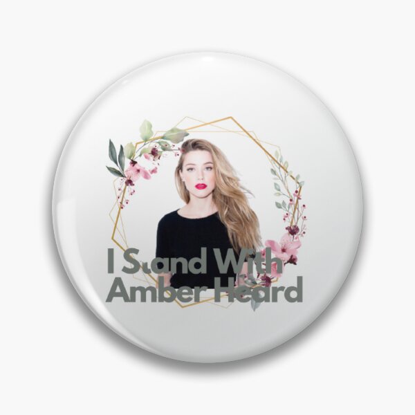 Item preview, I Stand With Amber Heard Floral Design  designed and sold by raloinn.