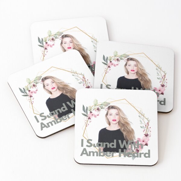 Item preview, I Stand With Amber Heard Floral Design  designed and sold by raloinn.