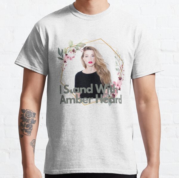 AMBER HEARD Vintage Shirt Amber Heard Homage Tshirt Amber 