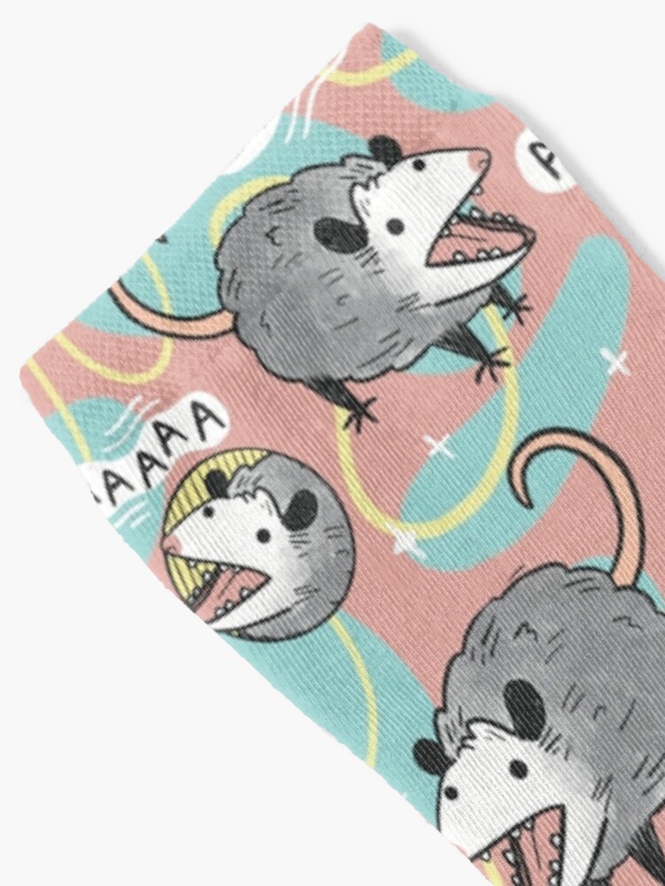 Alternate view of Opossum Screm Socks