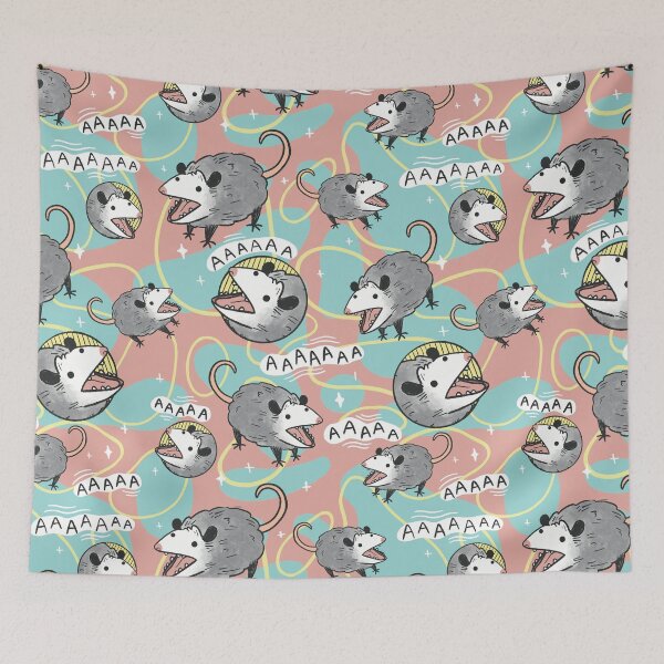 Item preview, Opossum Screm designed and sold by stephaniedraws.