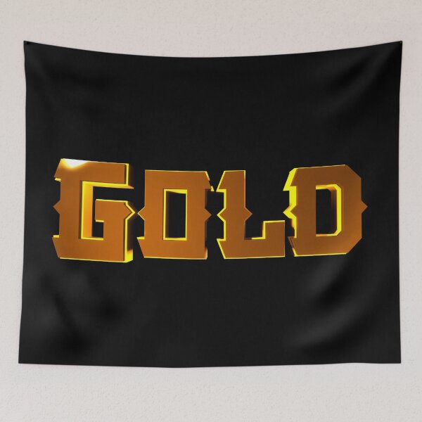 Item preview, Gold Stylized Text designed and sold by CGShirts.