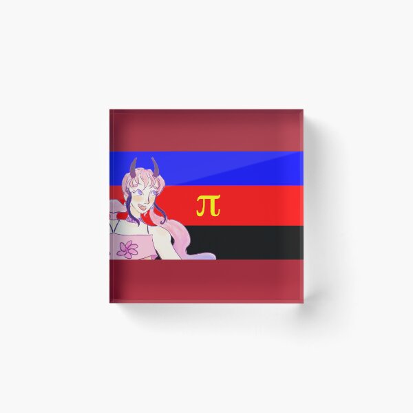 Item preview, VOCALOID MEIKA Hime Polyamory Polyamorous Flag  designed and sold by Holli Anderson.