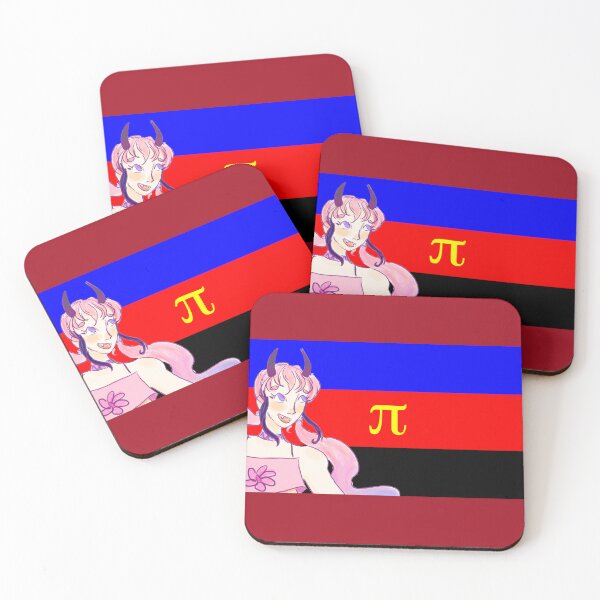 Item preview, VOCALOID MEIKA Hime Polyamory Polyamorous Flag  designed and sold by Holli Anderson.