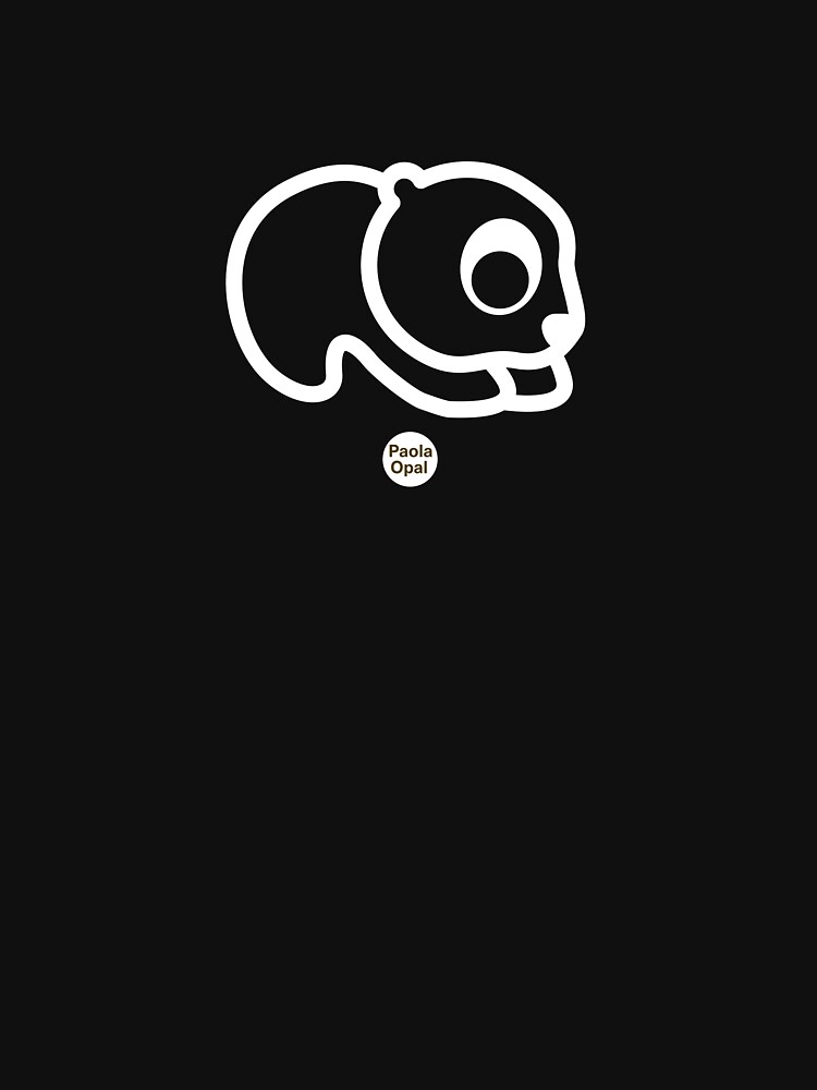 Thumbnail 3 of 3, Racerback Tank Top, Perry the Polar Bear from the Simply Small Series (reverse) designed and sold by PaolaOpal.