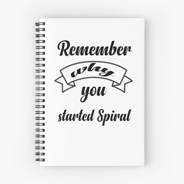 Item preview, Remember why you started Spiral designed and sold by Ander Desing.