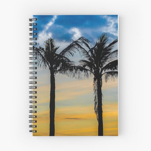 Item preview, Palm Trees against Sunset Sky designed and sold by DFLC Prints.