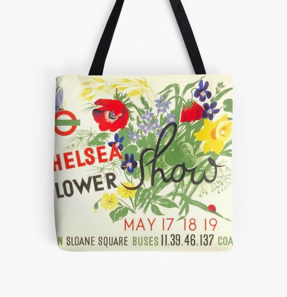 Chelsea Flower Show Promotional Logo Tote Bag for Sale by BronteDetenbeck