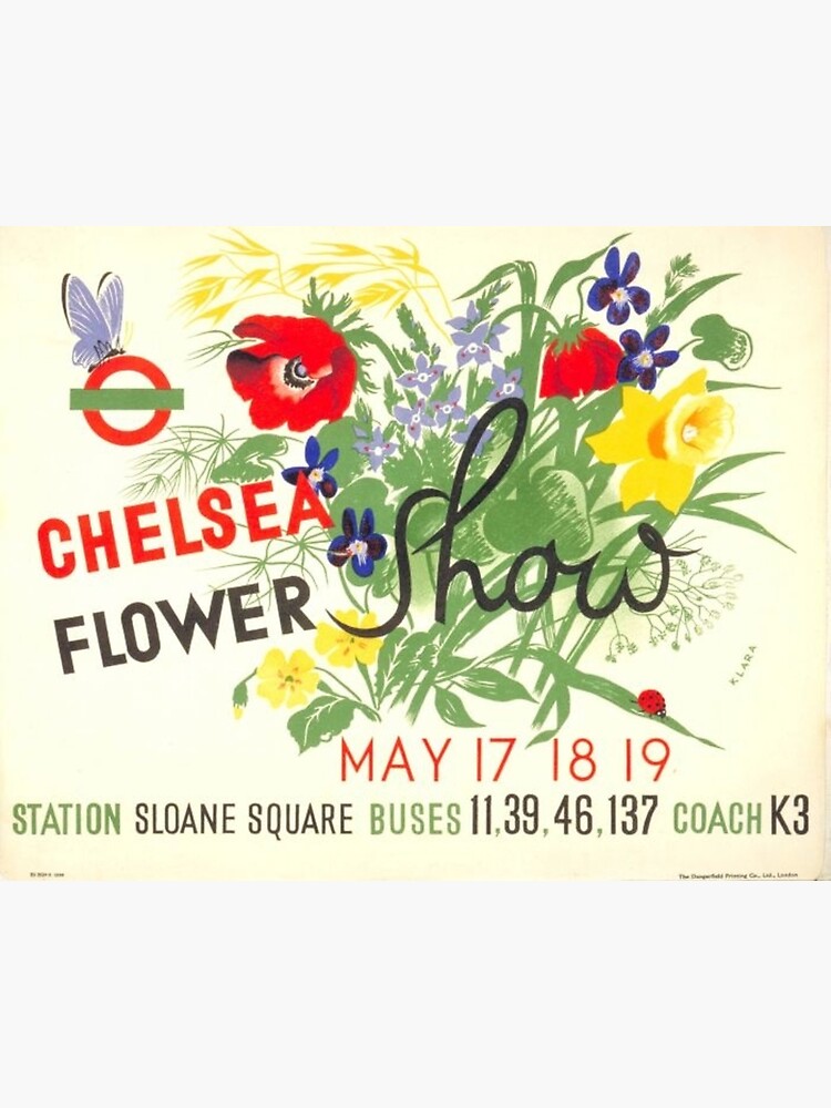 Chelsea Flower Show Promotional Logo Tote Bag for Sale by BronteDetenbeck