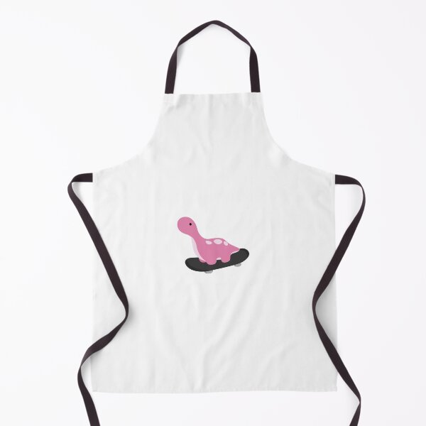 Item preview, Pink Dinosaur on Skateboard designed and sold by twentyfourdino.