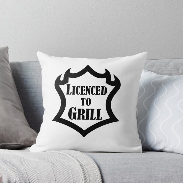 Item preview, Licenced to grill designed and sold by nektarinchen.