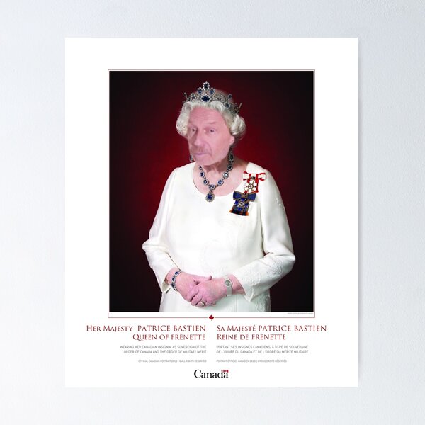 Item preview, Queen Bastien - Poster designed and sold by LesInspecteurs.