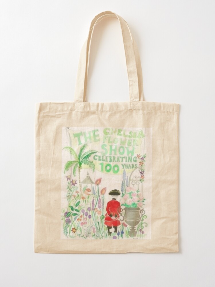 Chelsea Flower Show Promotional Logo Tote Bag for Sale by BronteDetenbeck