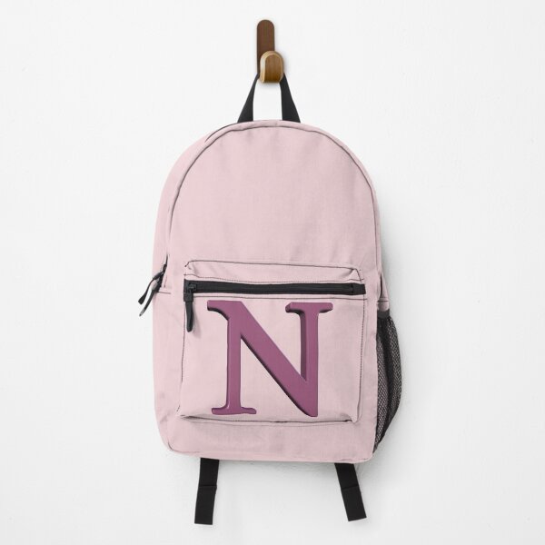 Item preview, The Letter N Dimensional Soft Pink on Pink 5748 designed and sold by Art in My Loft.