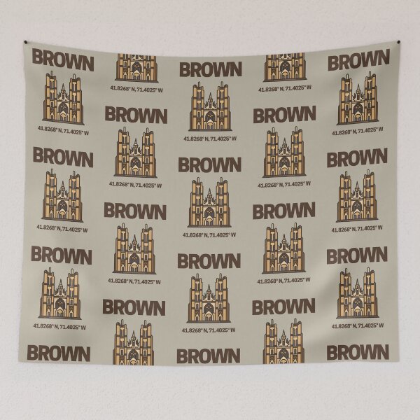 Item preview, Brown University Travel designed and sold by Hebrew Stickers.