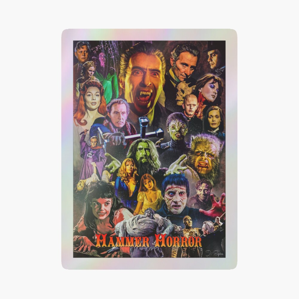 Hammer horror tribute good plaque