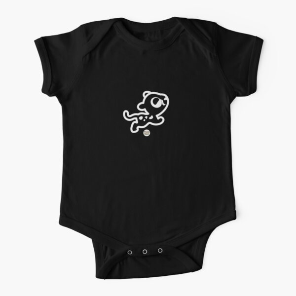 Cheera the Cheetah from the Simply Small Series (reverse) Short Sleeve Baby One-Piece