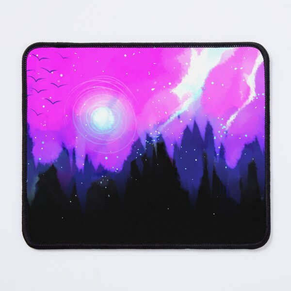 Item preview, mountain pink sky designed and sold by snowysaur.