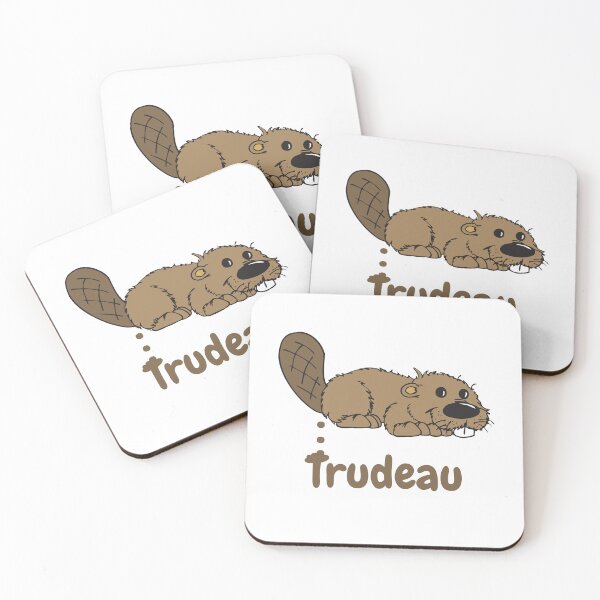 Item preview, Trudeau Beaver Pooping 1 designed and sold by KomarDesigns.