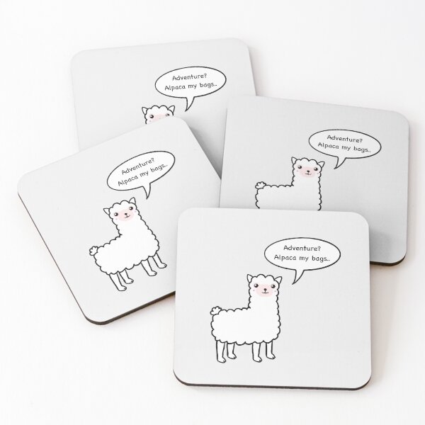 Item preview, Adventure? Alpaca my bags! designed and sold by Bundjum.