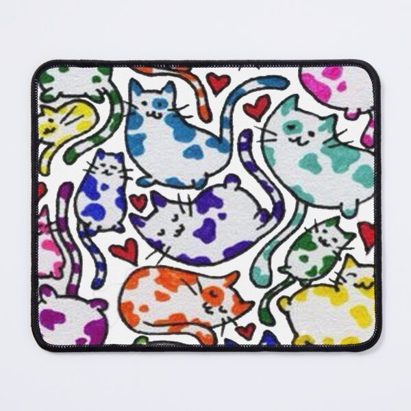 Item preview, colored cats designed and sold by Teixeira224.