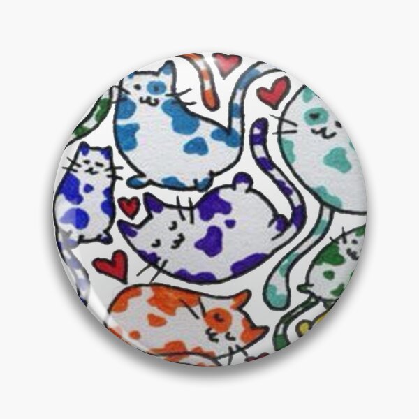 Item preview, colored cats designed and sold by Teixeira224.