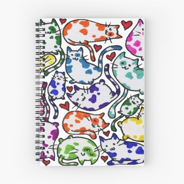 Item preview, colored cats designed and sold by Teixeira224.