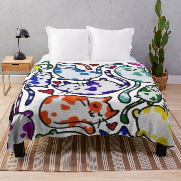 Item preview, colored cats designed and sold by Teixeira224.