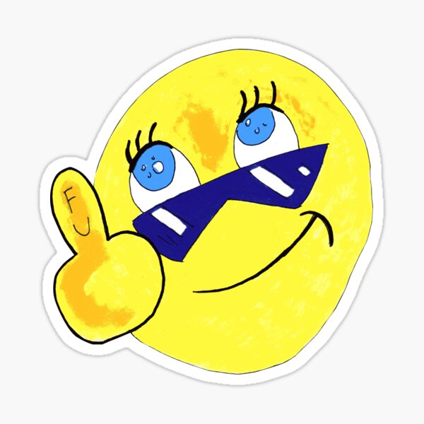 Va te faire foutre Emoji mignon Sticker